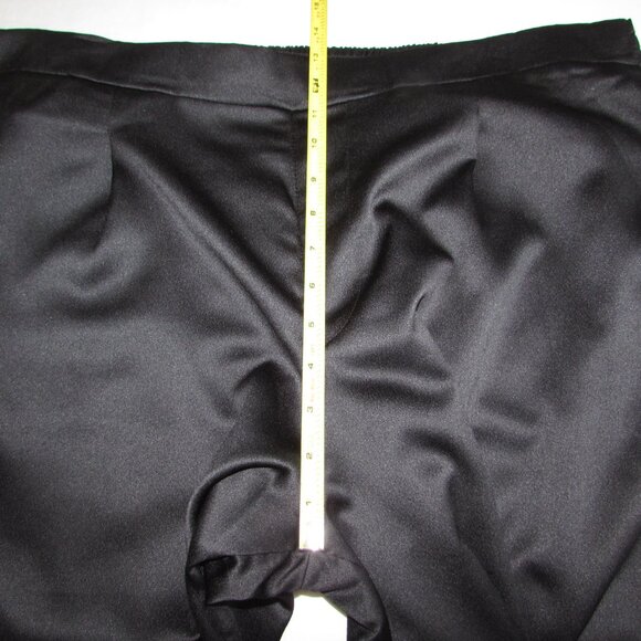 Woman's  Time True Black Wide Leg Dress Pants Size XL (16-18) - Picture 13 of 16